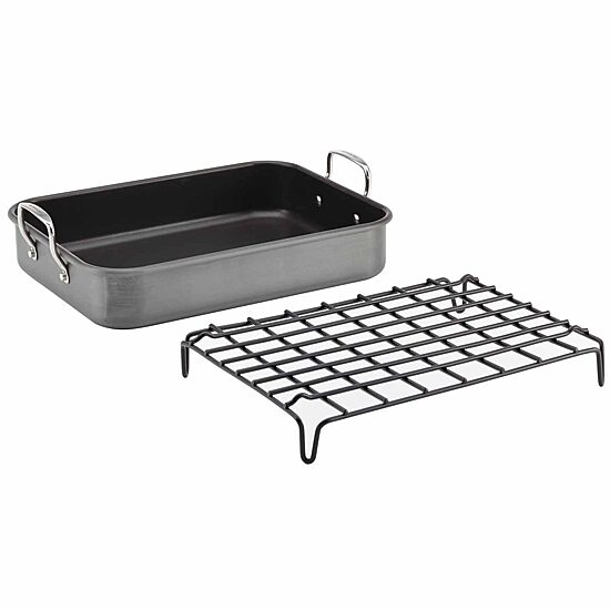 Rachael Ray Hard Anodized 2-pc. Roasting Pan