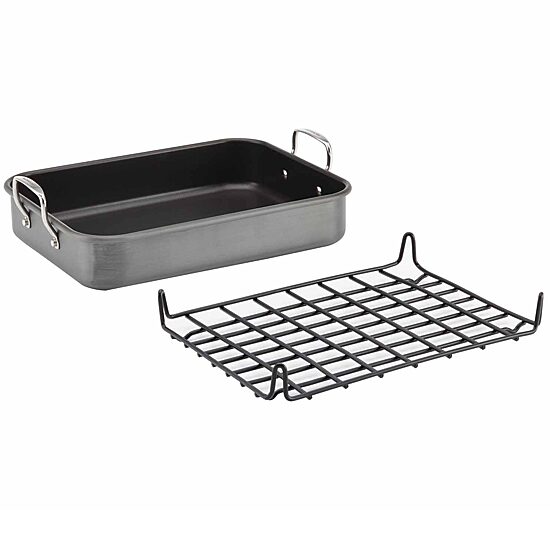 Rachael Ray Hard Anodized 2-pc. Roasting Pan