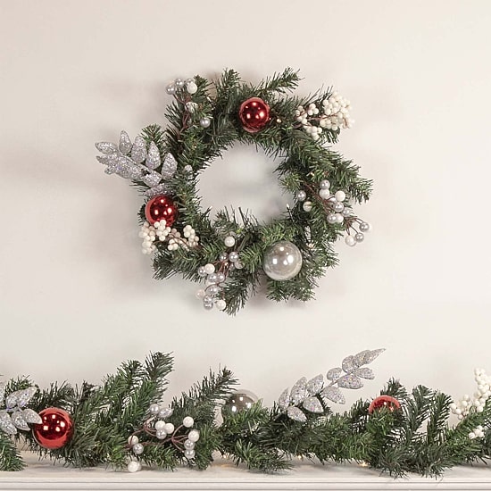 Northlight Pine Pre-Lit Christmas Indoor Garland