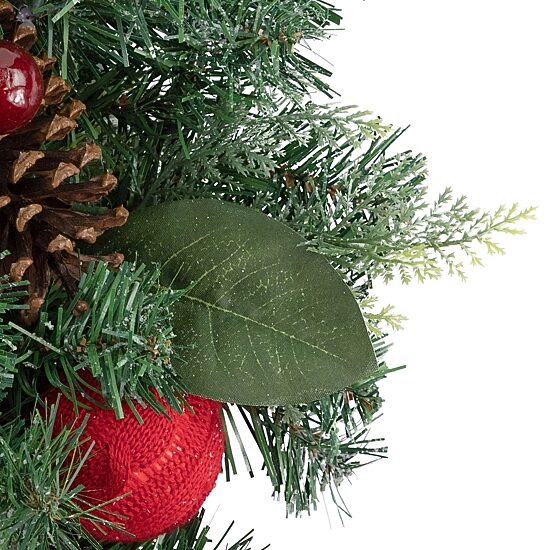 Northlight Pine  With Plaid And Bows Christmas Indoor Garland
