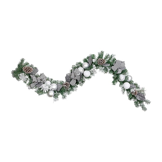 Northlight Frosted Pine Christmas Indoor Garland