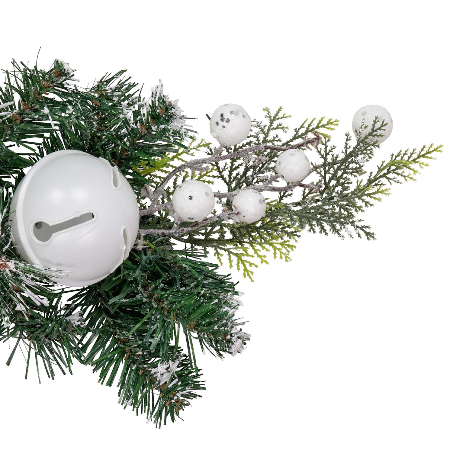 Northlight Pine Frosted Unlit Christmas Indoor Garland