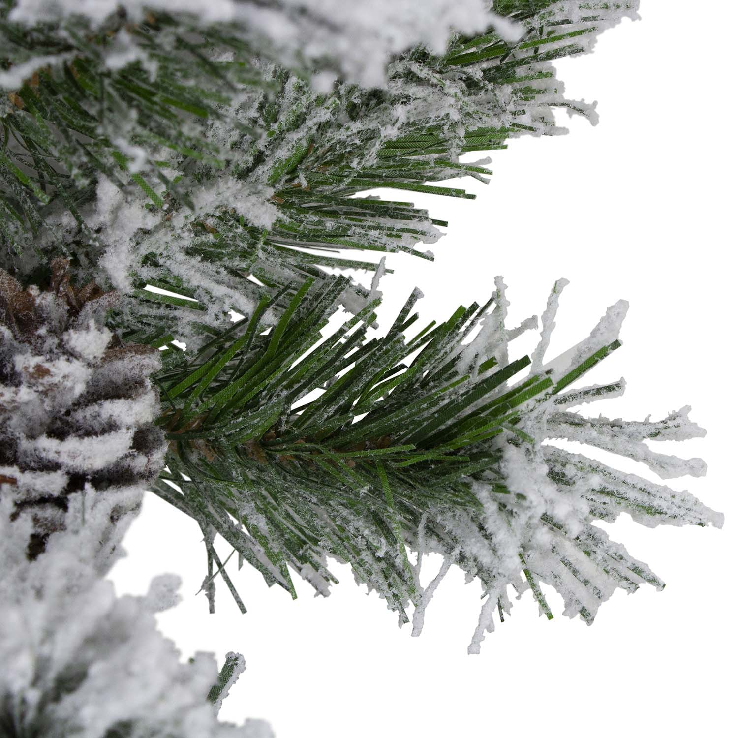 Northlight Flocked Angel Pine Christmas Indoor Garland