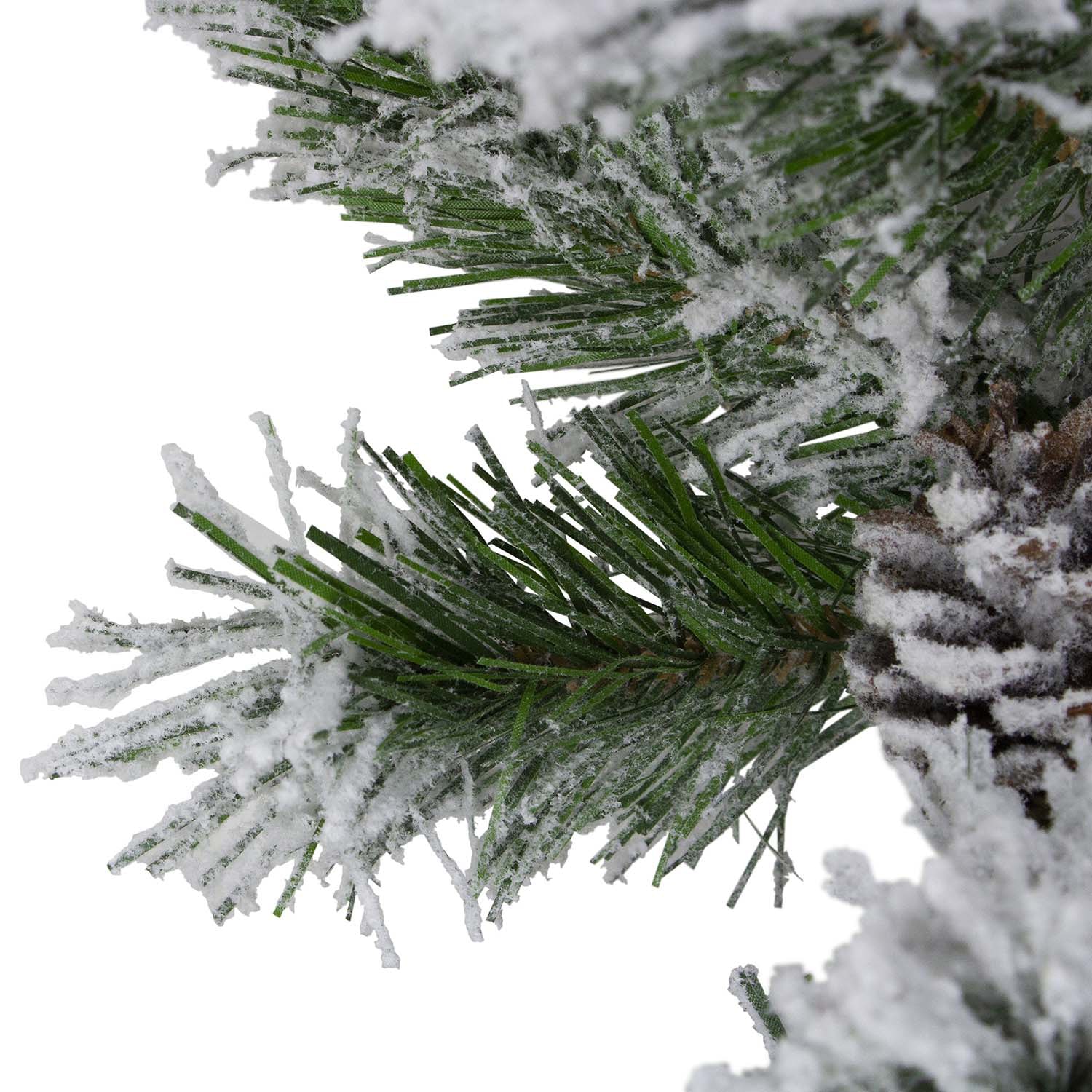 Northlight Flocked Angel Pine Christmas Indoor Garland