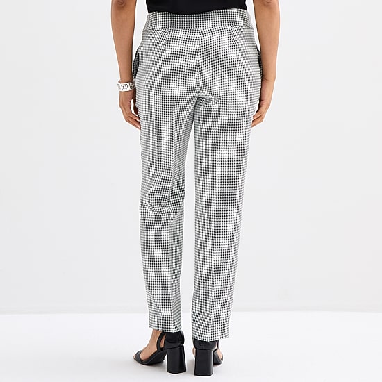 Black Label by Evan-Picone Womens Straight Fit Straight Suit Pant