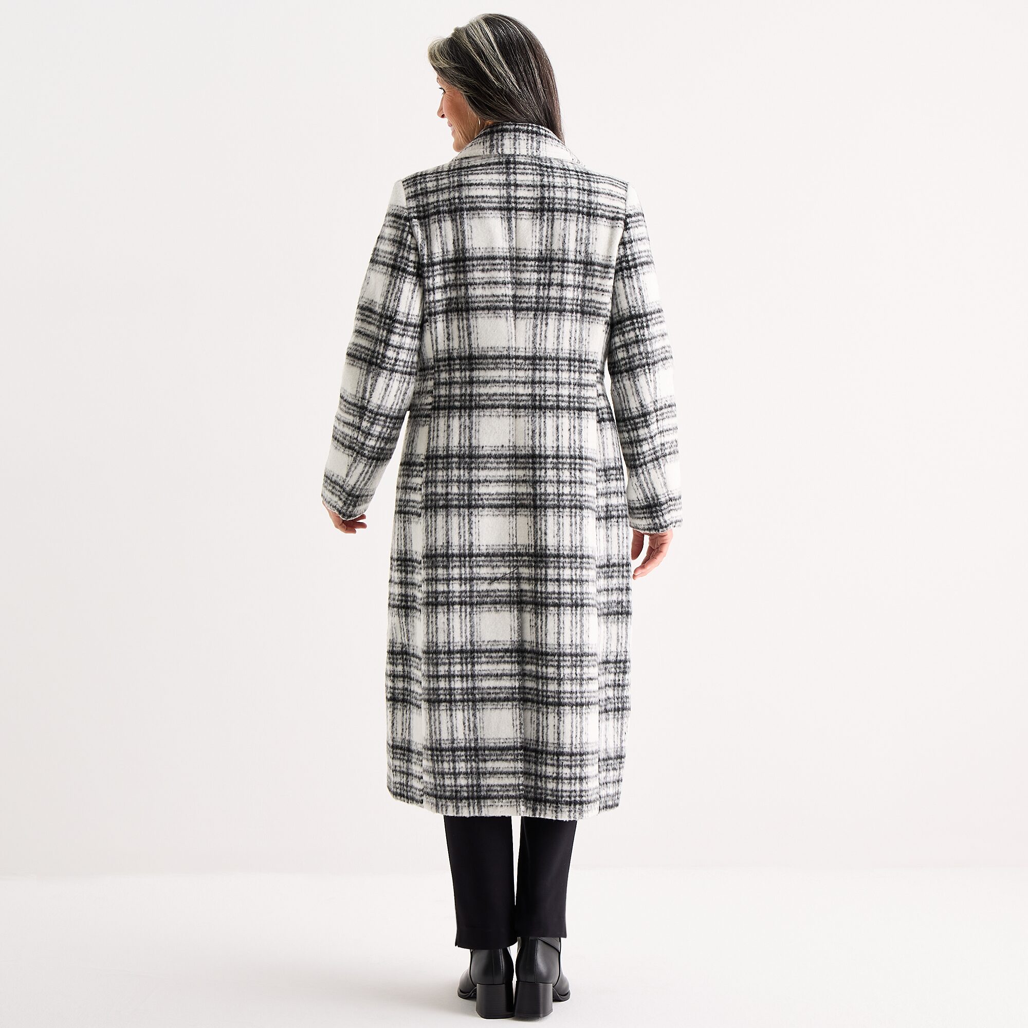 Liz Claiborne Womens Heavyweight Car Coat