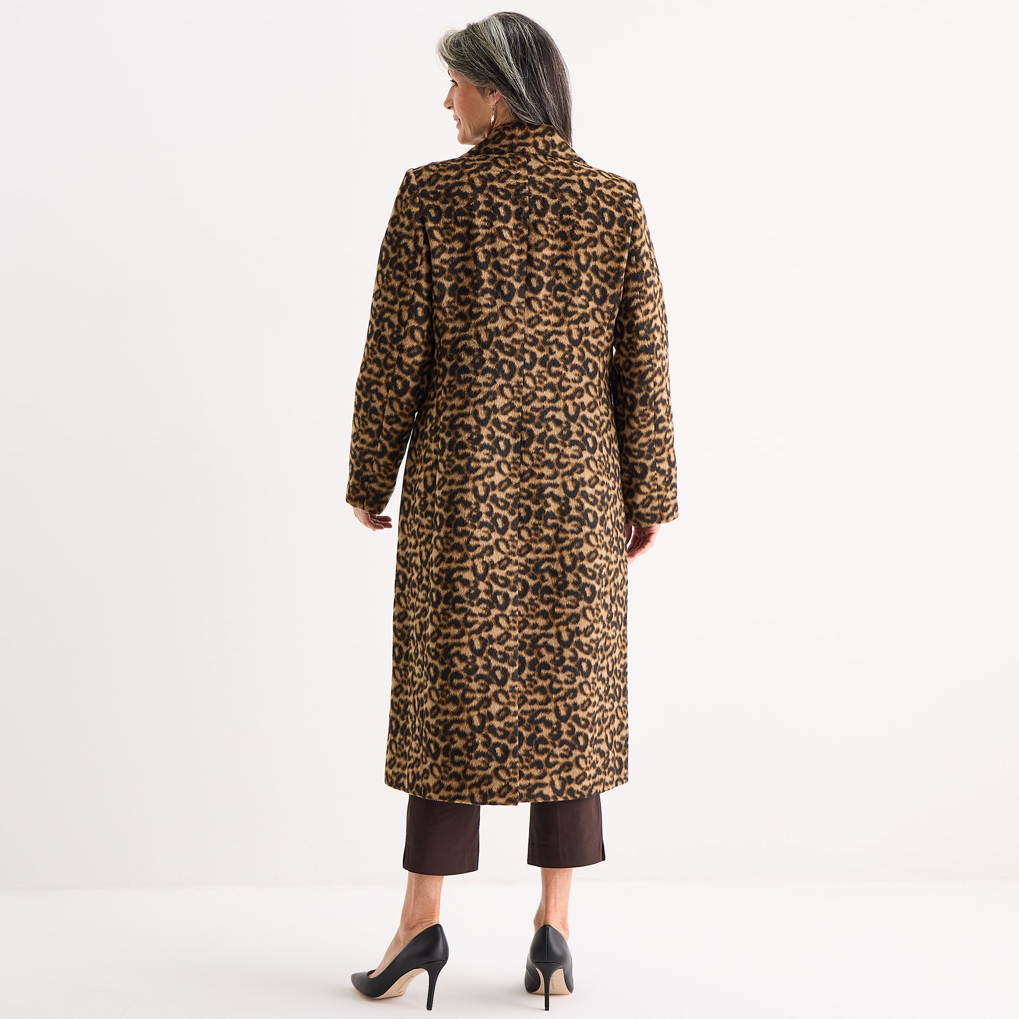 Liz Claiborne Womens Heavyweight Car Coat