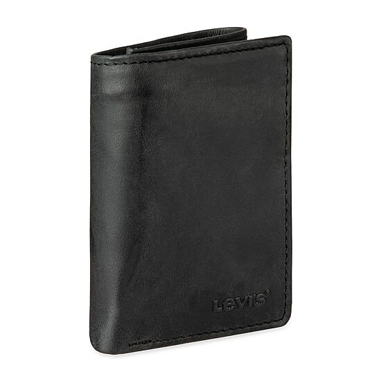 Levi's® Slim Trifold With Zipper Mens Personalized Slim Fold Wallet