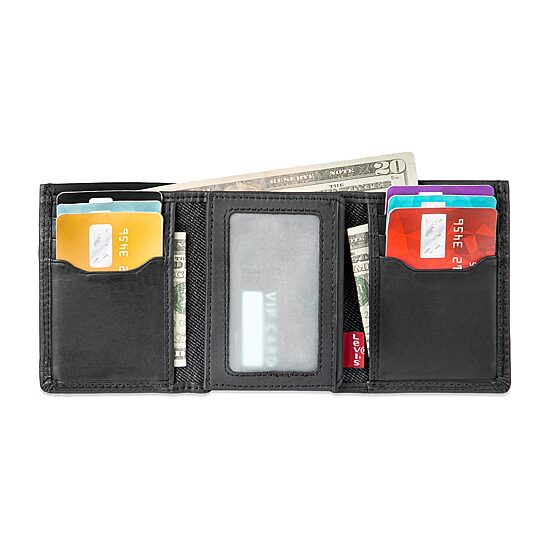Levi's® Marconi Wide Magnetic Front Pocket Mens Personalized Wallet