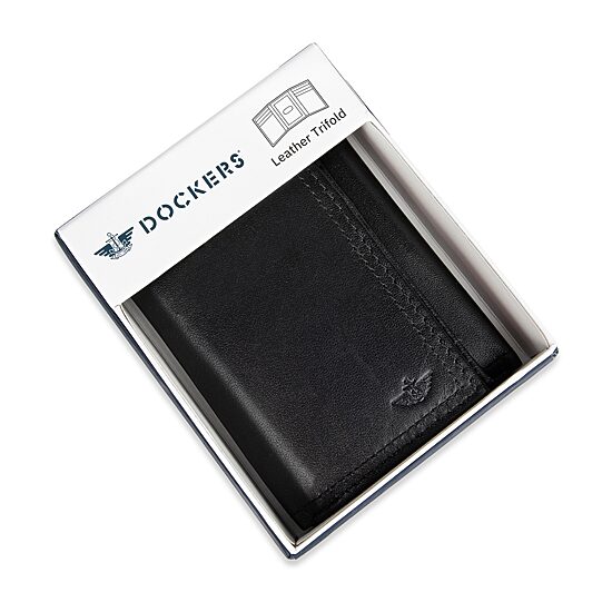 Dockers Rfid X-Cap Trifold Mens Wallet