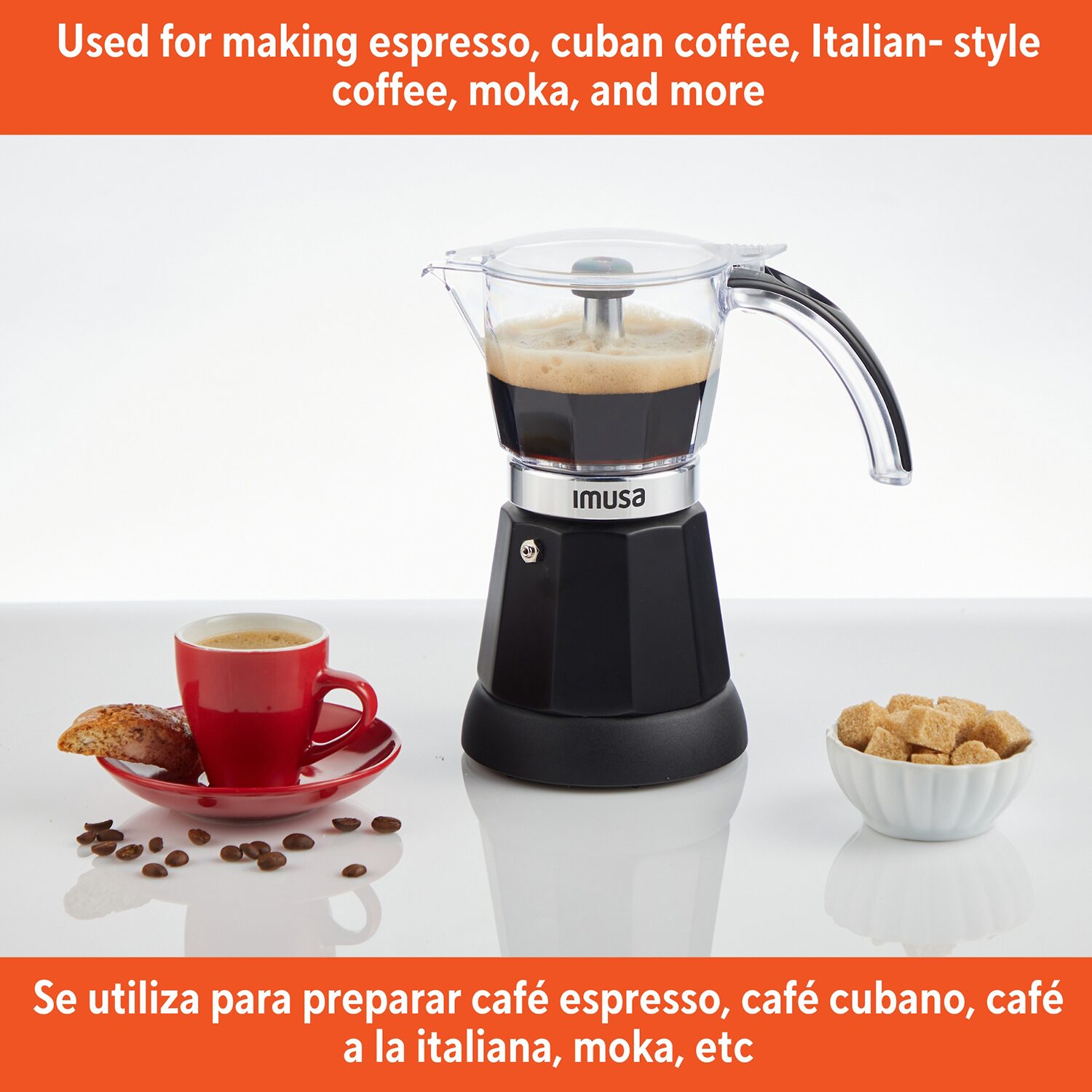IMUSA Moka Espresso Espresso Machine
