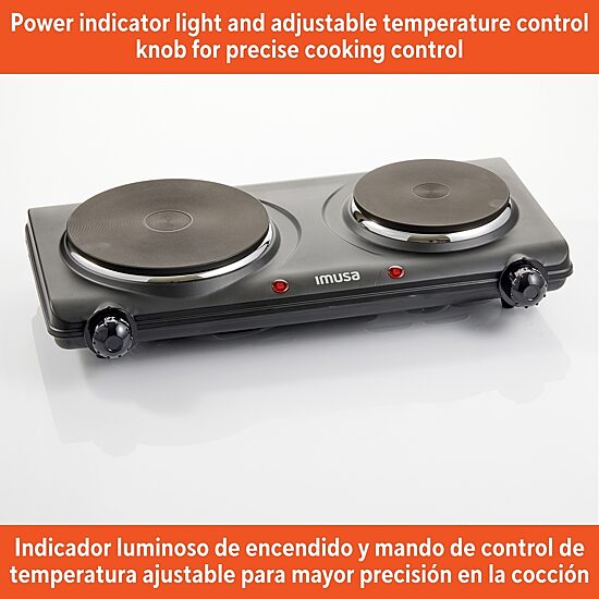 IMUSA Double Electric Hot Plate