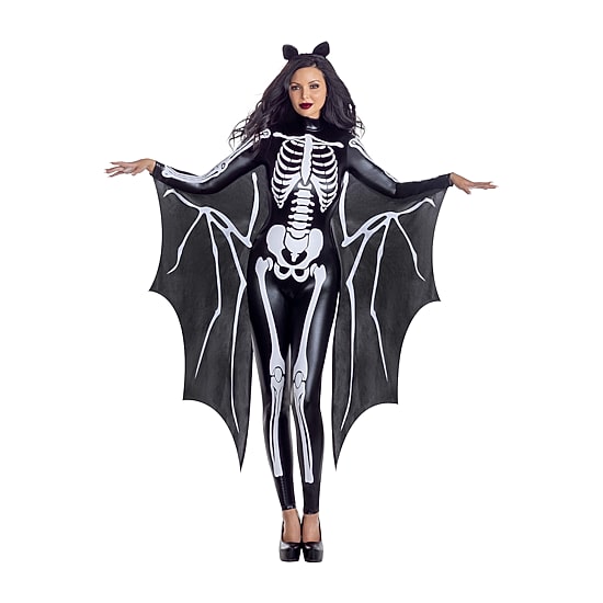 Womens Battie Skeleton Costume