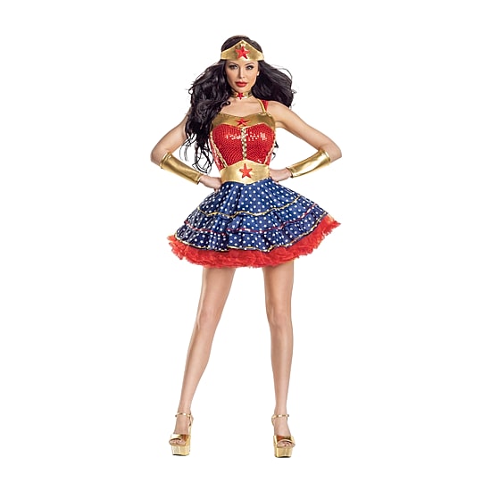 Womens Wonderful Sweetheart Wonder Woman Costume