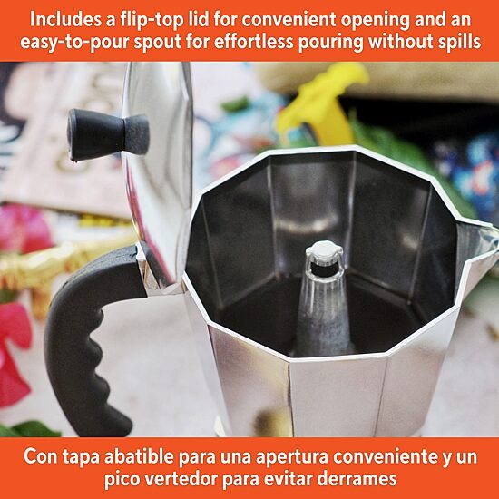 IMUSA 6-Cup Stove Top Coffee Maker