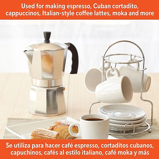 IMUSA 6-Cup Stove Top Coffee Maker