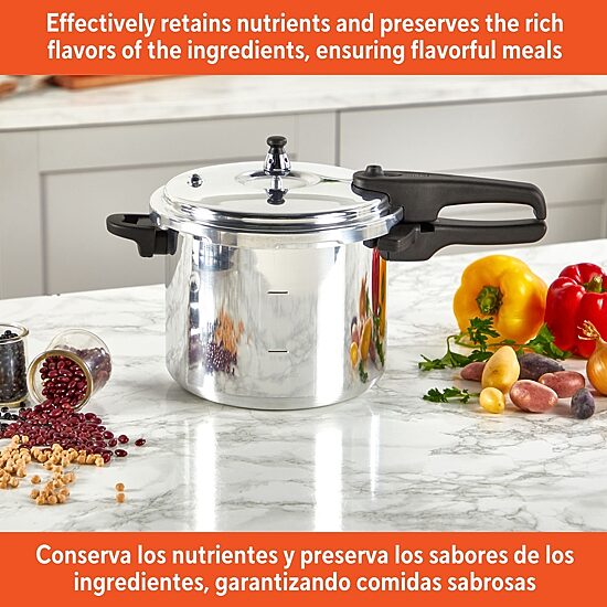IMUSA 7-qt. Aluminum Pressure Cooker