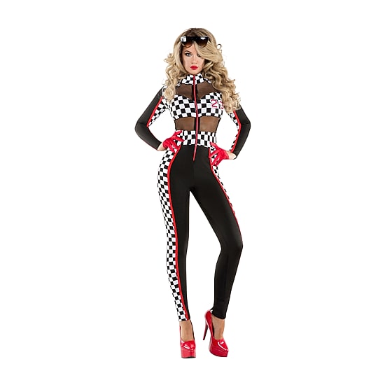 Womens Racy Racer Costume