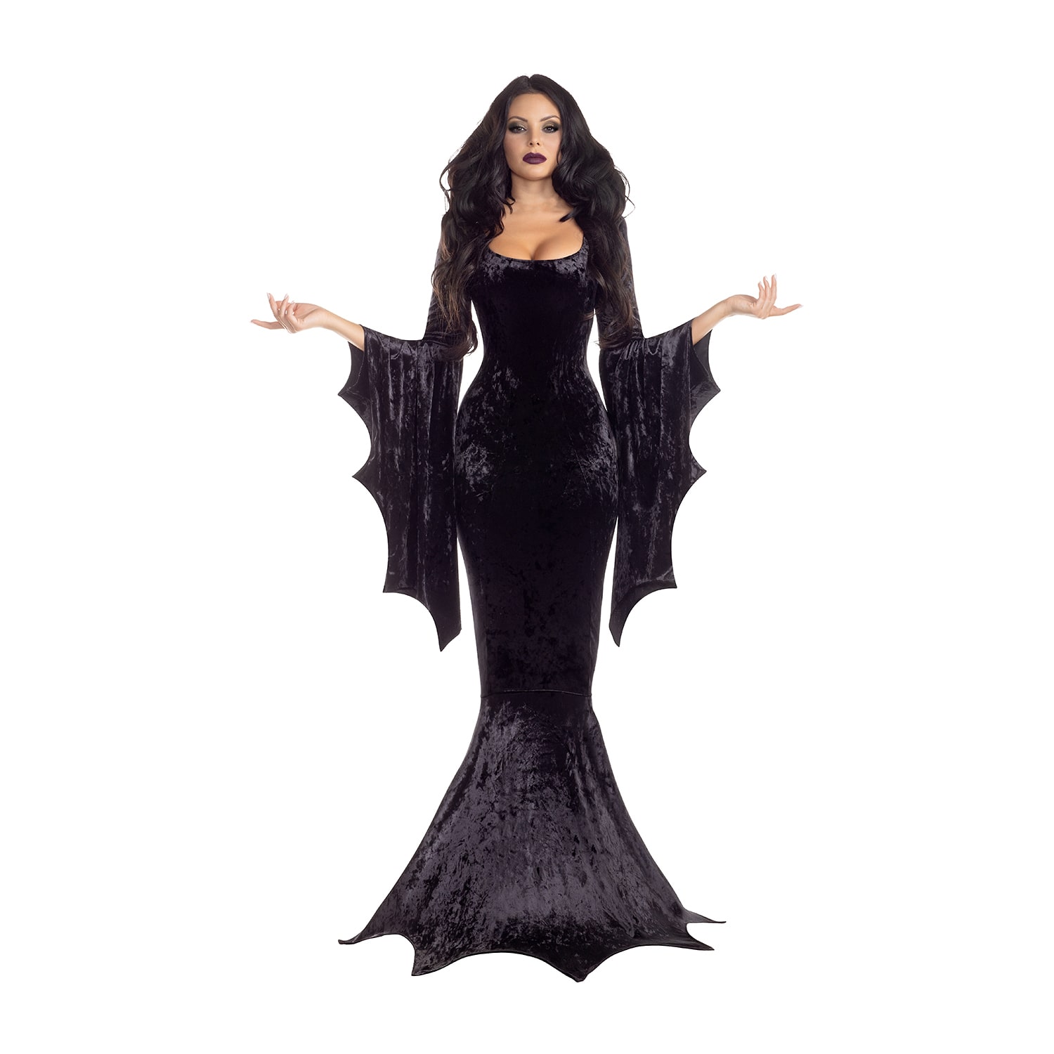 Womens Vamp Dress Costume