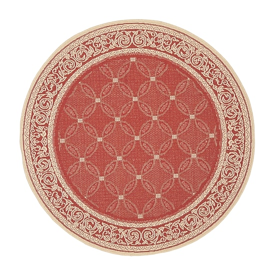 Safavieh Frona Oriental Indoor Outdoor Round Area Rug