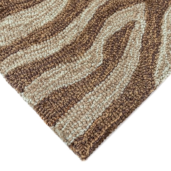 Liora Manne Ravella Zebra Zebra Hand Tufted Indoor Outdoor Rectangular Accent Rug