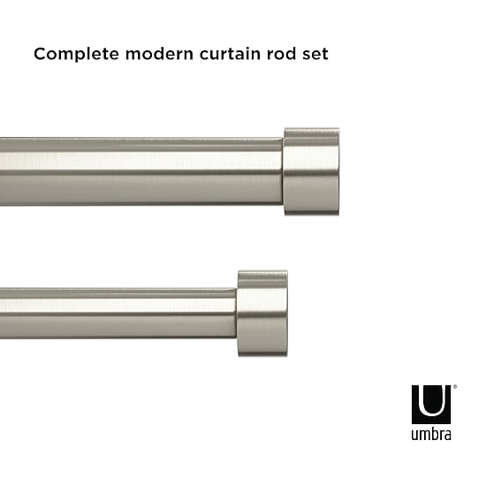 Umbra Mix & Match Cappa Double Curtain Rod