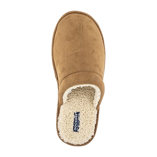 Dockers Mens Scuff Slip-On Slippers