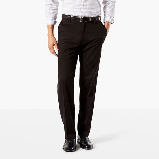 Dockers Easy Khaki With Stretch Mens Classic Fit Big and Tall Flat Front Pant