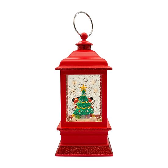 Kurt Adler Battery-Operated Disney© Lighted Plays Music Rotating Mickey and Friends Christmas Tabletop Decor