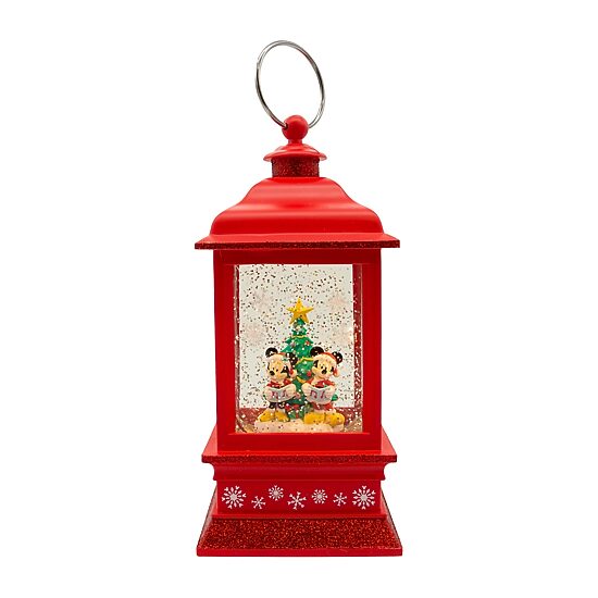 Kurt Adler Battery-Operated Disney© Lighted Plays Music Rotating Mickey and Friends Christmas Tabletop Decor