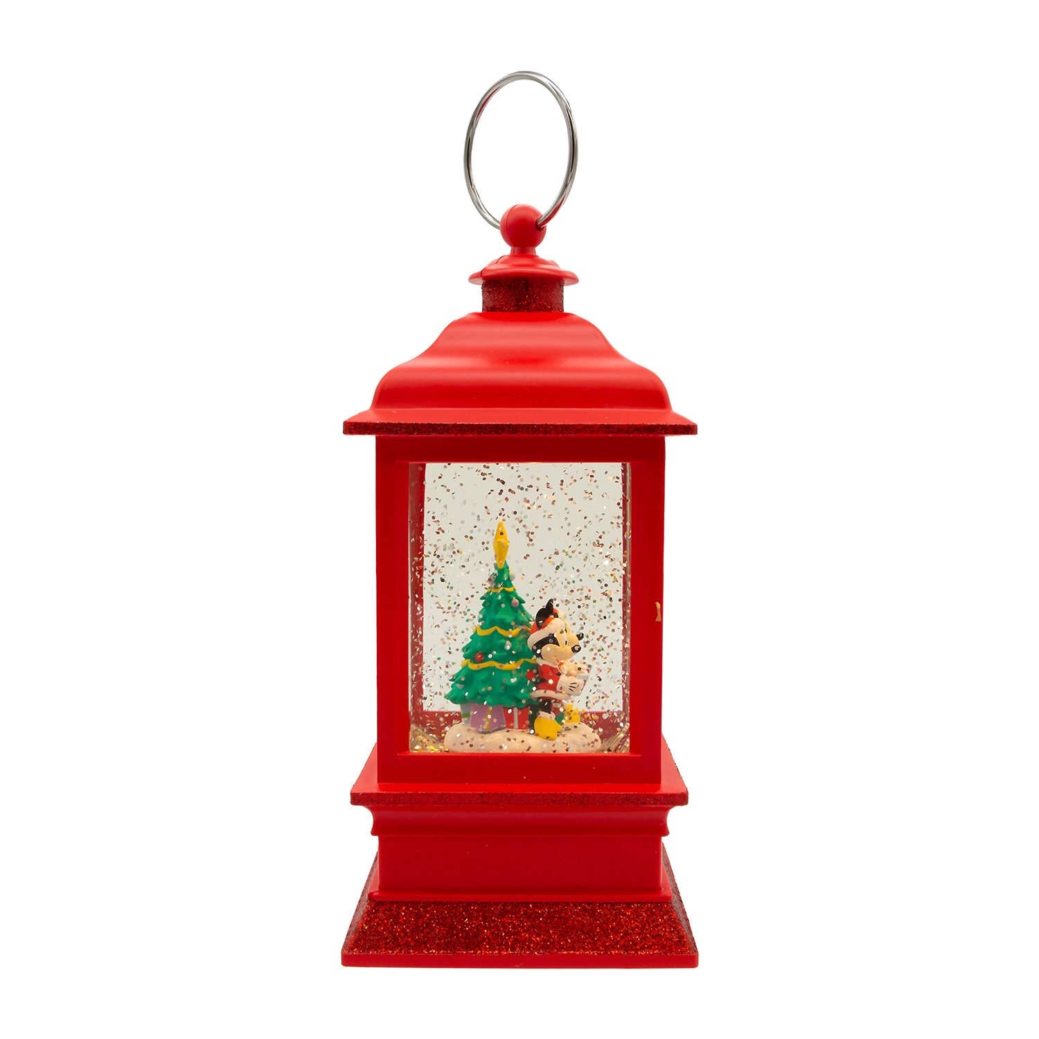 Kurt Adler Battery-Operated Disney© Lighted Plays Music Rotating Mickey and Friends Christmas Tabletop Decor