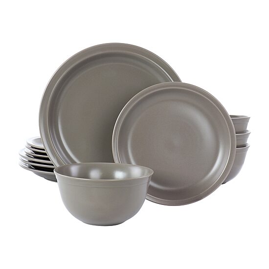 Gibson 12-pc. Stoneware Dinnerware Set