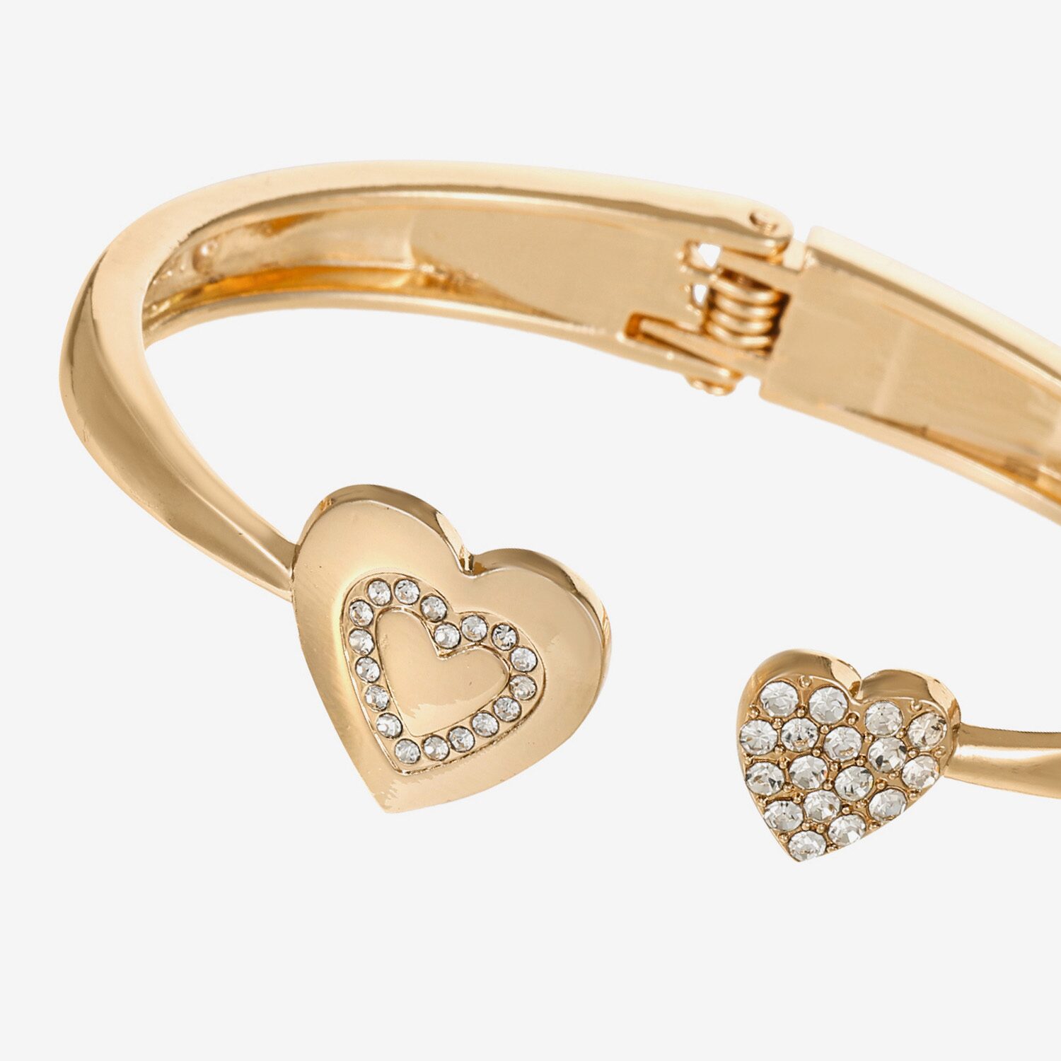 Monet Jewelry Initial Womens Glass Cuff Bracelet