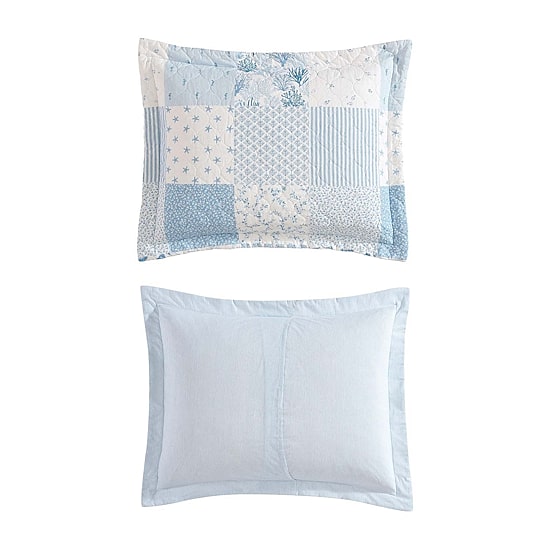 Laura Ashley Colleens Coastal Quilt Set