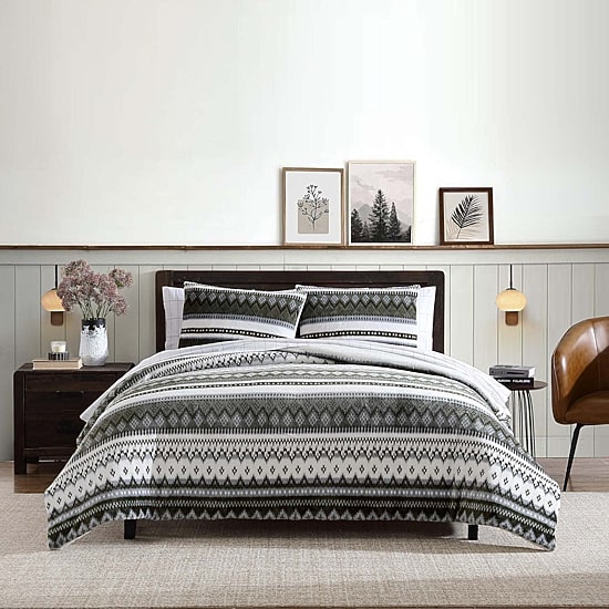 Eddie Bauer Shelton Fair Isle Midweight Comforter Set