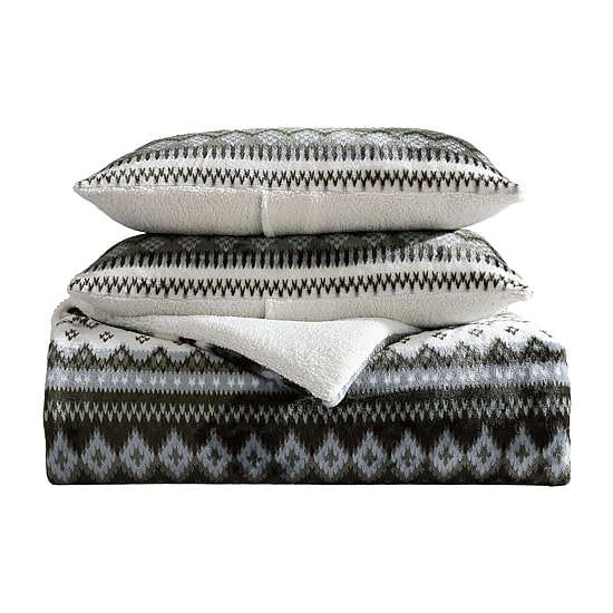 Eddie Bauer Shelton Fair Isle Midweight Comforter Set