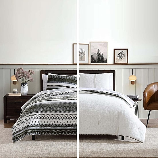 Eddie Bauer Shelton Fair Isle Midweight Comforter Set