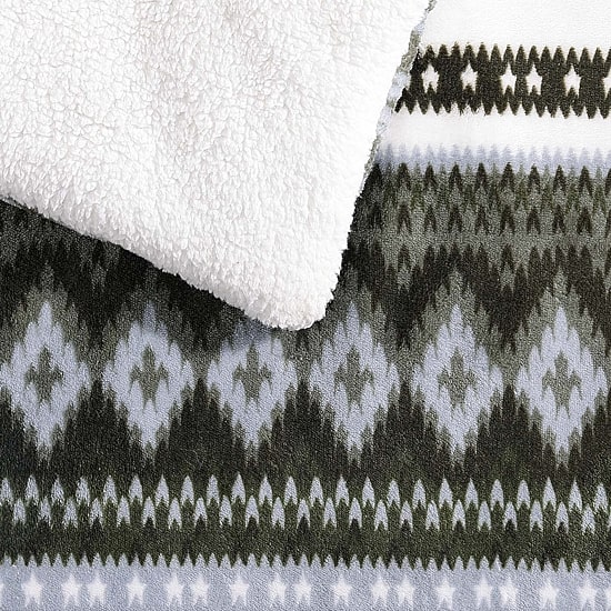Eddie Bauer Shelton Fair Isle Midweight Comforter Set