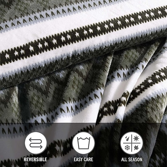 Eddie Bauer Shelton Fair Isle Midweight Comforter Set