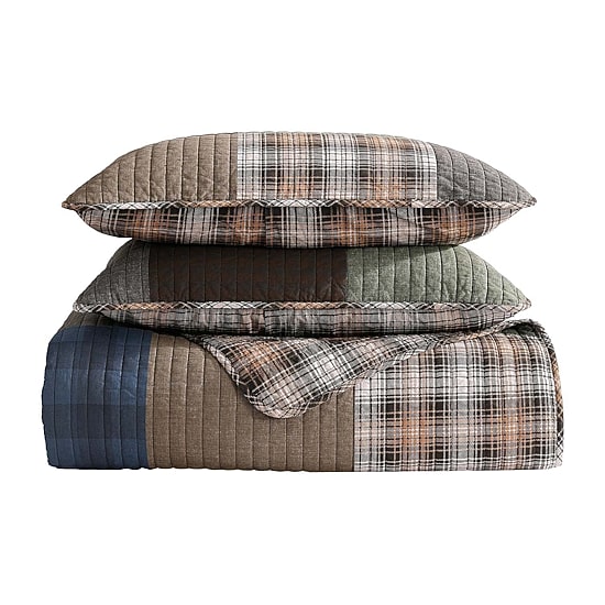 Eddie Bauer Classic Patchwork Quilt Set