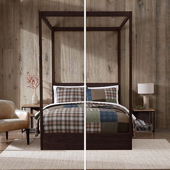 Eddie Bauer Classic Patchwork Quilt Set