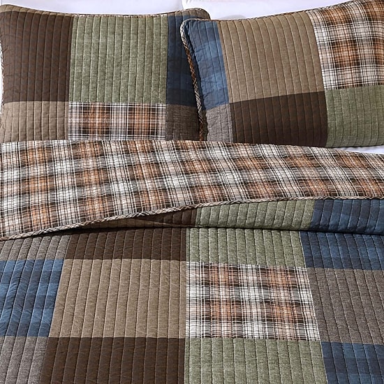 Eddie Bauer Classic Patchwork Quilt Set
