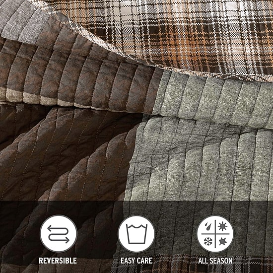 Eddie Bauer Classic Patchwork Quilt Set