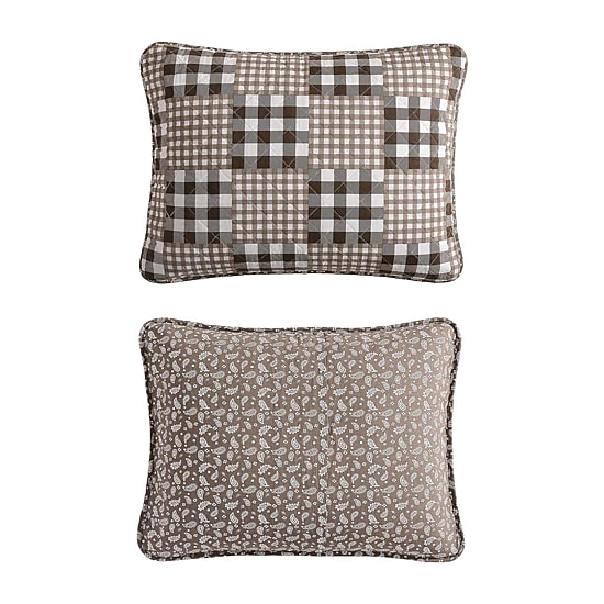 Eddie Bauer Gingham Patchwork Quilt Set