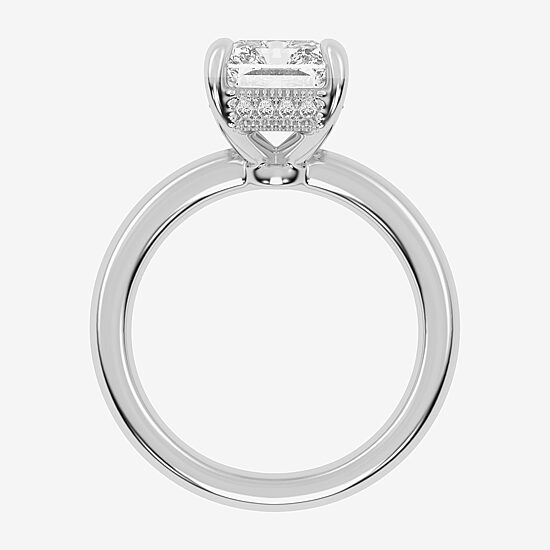 (G-H / Vs2-Si1) Womens 5 CT. T.W. Lab Grown White Diamond 14K Gold Solitaire Engagement Ring