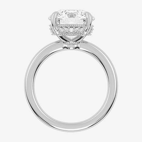 (G-H / Vs2-Si1) Womens 3 CT. T.W. Lab Grown White Diamond 14K Gold Solitaire Engagement Ring