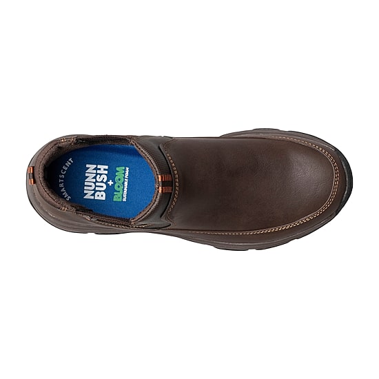 Nunn Bush Mens Excavate Moc Flat Heel Chelsea Boots