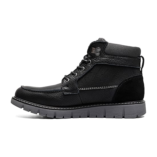 Nunn Bush Mens Karnak Moc Flat Heel Lace Up Boots