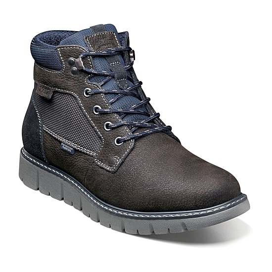 Nunn Bush Mens Karnak Plain Flat Heel Lace Up Boots