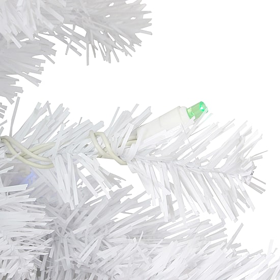 Northlight Snow White Pre-Lit Wreath